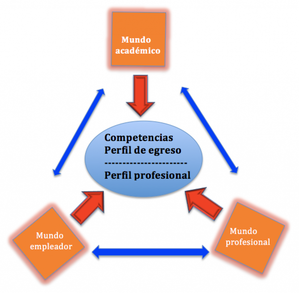 Fig. 1. Perfil de Egreso y su relación con el medio