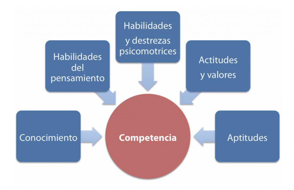 Fig. 5. Formación basada en competencias.
