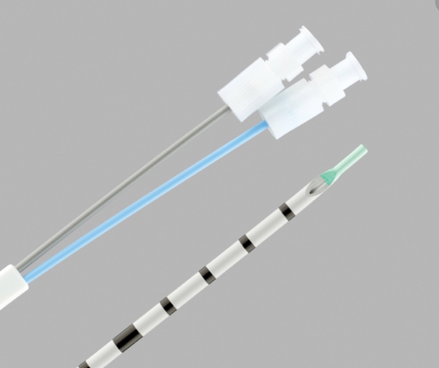 Fig. 23: Catéter de doble lumen